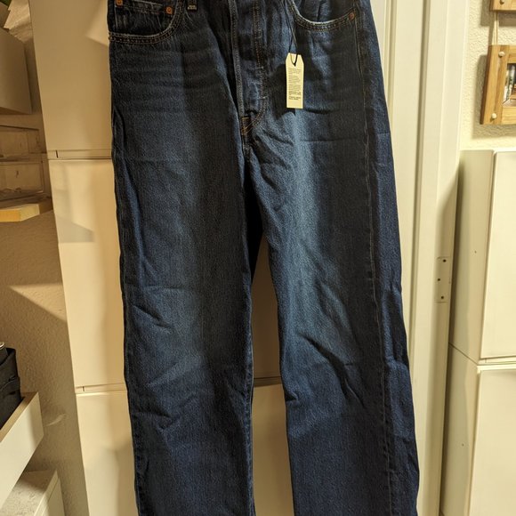 Levi's RIBCAGE STRAIGHT ANKLE WOMEN'S JEANS 27x29 NWT - Picture 7 of 7